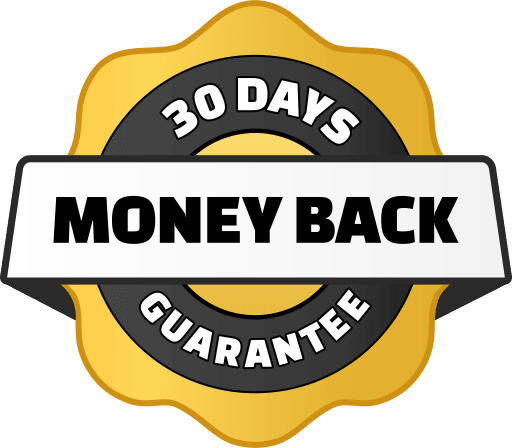100% money back guarantee on fluffco